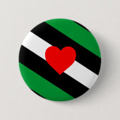 Leren Boi Pride Vlag Ronde Button 5,7 Cm (Voorkant)