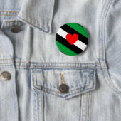 Leren Boi Pride Vlag Ronde Button 5,7 Cm (In situ)