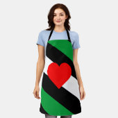 Leren Boi Pride Vlag Schort (Gedragen)