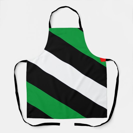 Leren Boi Pride Vlag Schort (Voorkant)