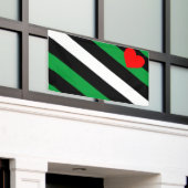 Leren Boi Pride Vlag Spandoek (Buitenkant Gebouw)
