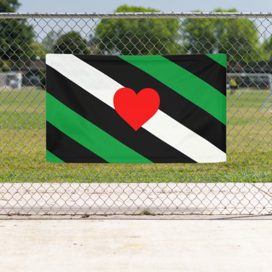 Leren Boi Pride Vlag Spandoek (Insitu)