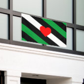 Leren Boi Pride Vlag Spandoek (Buitenkant Gebouw)