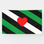 Leren Boi Pride Vlag Spandoek (Horizontaal)