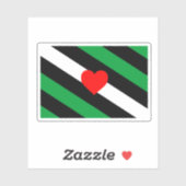 Leren Boi Pride Vlag Sticker (Vel)
