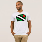 Leren Boi Pride Vlag T-shirt (Voorkant volledig)