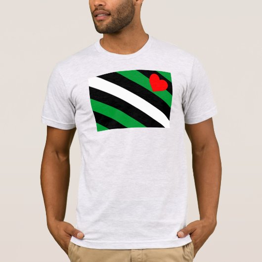 Leren Boi Pride Vlag T-shirt (Voorkant)