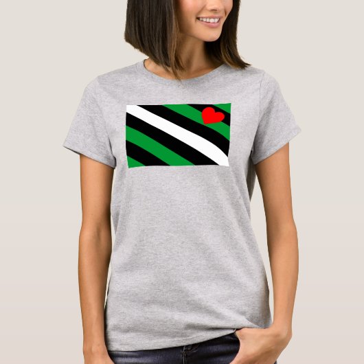 Leren Boi Pride Vlag T-shirt (Voorkant)