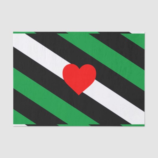 Leren Boi Pride Vlag Tissuepapier (Voorkant)