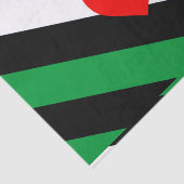 Leren Boi Pride Vlag Tissuepapier (Detail)