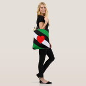 Leren Boi Pride Vlag Tote Bag (Op model)