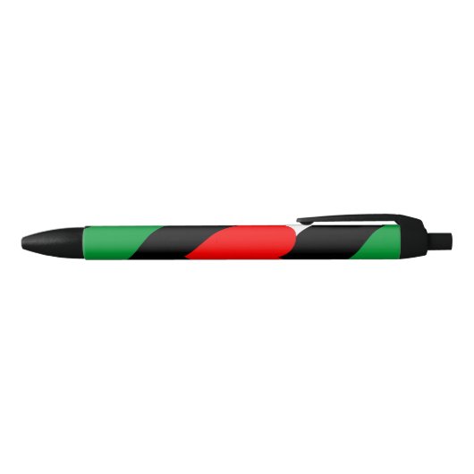 Leren Boi Pride Vlag Zwarte Inkt Pen (Bovenkant)