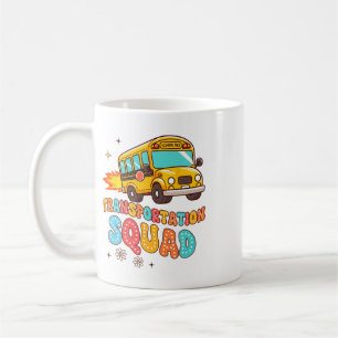 Leren Buschauffeur Leven Gele Bus Vervoer S Koffiemok