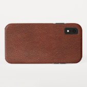 Leren Case-Mate Tough Apple iPhone XR Hoesje (Achterkant (horizontaal))