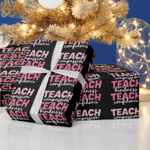 Leren Cute Leraar Leven Onderwijs Inspirerend  Cadeaupapier
