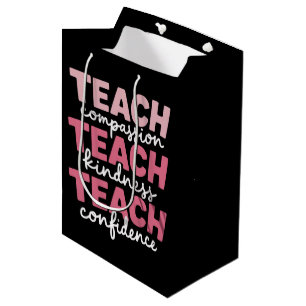 Leren Cute Leraar Leven Onderwijs Inspirerend  Medium Cadeauzakje