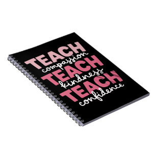 Leren Cute Leraar Leven Onderwijs Inspirerend  Notitieboek