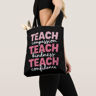 Leren Cute Leraar Leven Onderwijs Inspirerend  Tote Bag