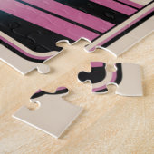 Leren, Dan Niveau Legpuzzel (Zijkant)