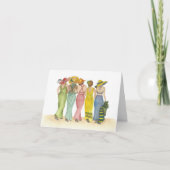 Leren dansen in de regen kaart (Voorkant)