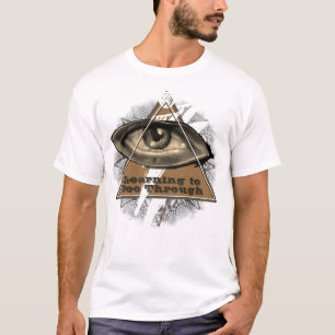 Leren doorzien met een oog / ogen t-shirt