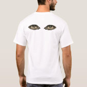 Leren doorzien met een oog / ogen t-shirt (Achterkant)