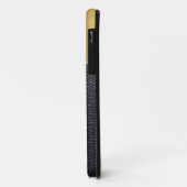 Leren en Gouden Trots Army Moeder Case-Mate iPhone Case (Achterkant/links)