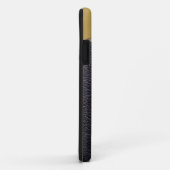 Leren en Gouden Trots Army Moeder Case-Mate iPhone Case (Achterkant/rechts)