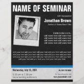 Leren fotoconferentie seminar flyers (Voorkant)