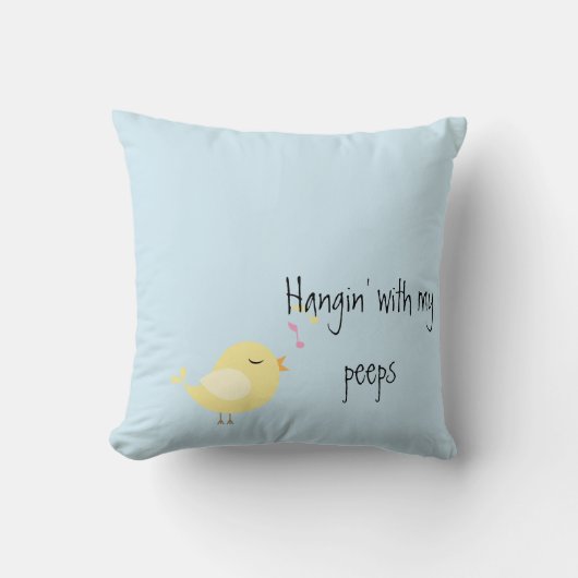 Leren hangen met mijn vriendjes kussen (Voorkant)