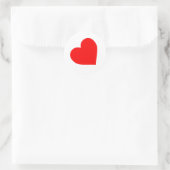 LEREN HARTSYMBOLEN RONDE STICKER (Tas)