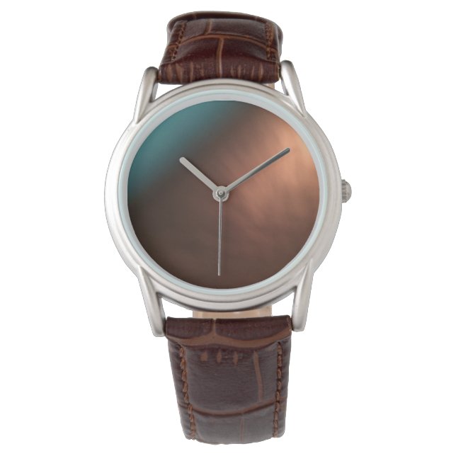 Leren horlogeband horloge (Voorkant)