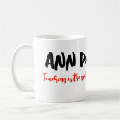 Leren is de grootste daad van optimisme koffiemok (Links)