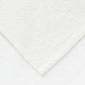 Leren is een kunstwerk fleece deken (Hoek)