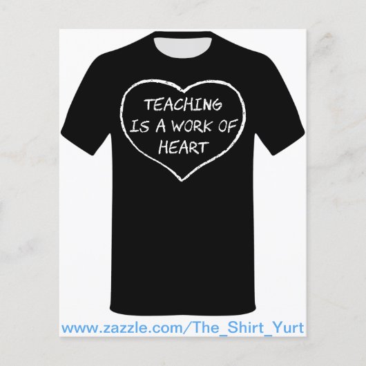 Leren is een kunstwerk flyer (Voorkant)