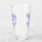 Leren is een kunstwerk glas (Links)