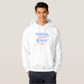 Leren is een kunstwerk hoodie (Voorkant volledig)