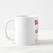 Leren is een kunstwerk koffiemok (Links)