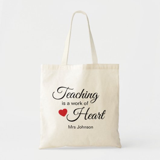 Leren is een kunstwerk | Leerlingenwaardering Tote Bag (Voorkant)