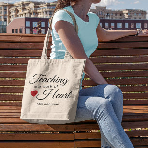Leren is een kunstwerk   Leerlingenwaardering Tote Bag
