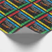 Leren is een kunstwerk | Leraar Cadeaupapier (Hoek)