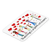 Leren is een kunstwerk magneet (Linkerzijde)