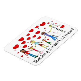 Leren is een kunstwerk magneet