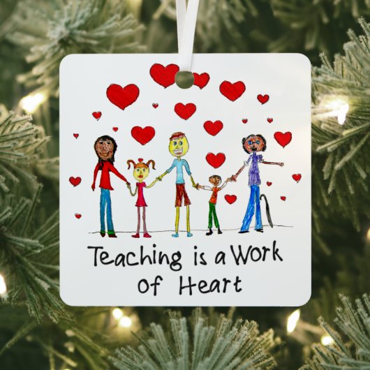 Leren is een kunstwerk metalen ornament (Insitu)