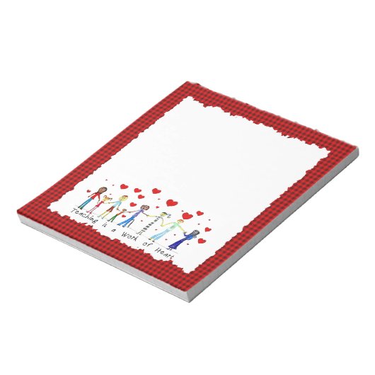 Leren is een kunstwerk notitieblok (Linkerzijde)