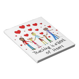 Leren is een kunstwerk notitieblok