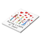 Leren is een kunstwerk notitieblok (Linkerzijde)