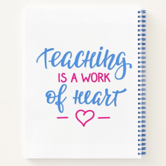 Leren is een kunstwerk notitieboek (Achterkant)