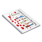 Leren is een kunstwerk notitieboek (Rechterzijde)