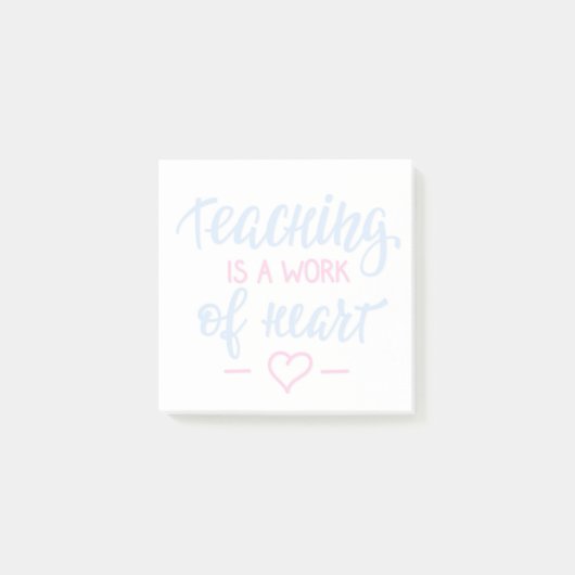 Leren is een kunstwerk post-it® notes (Voorkant)